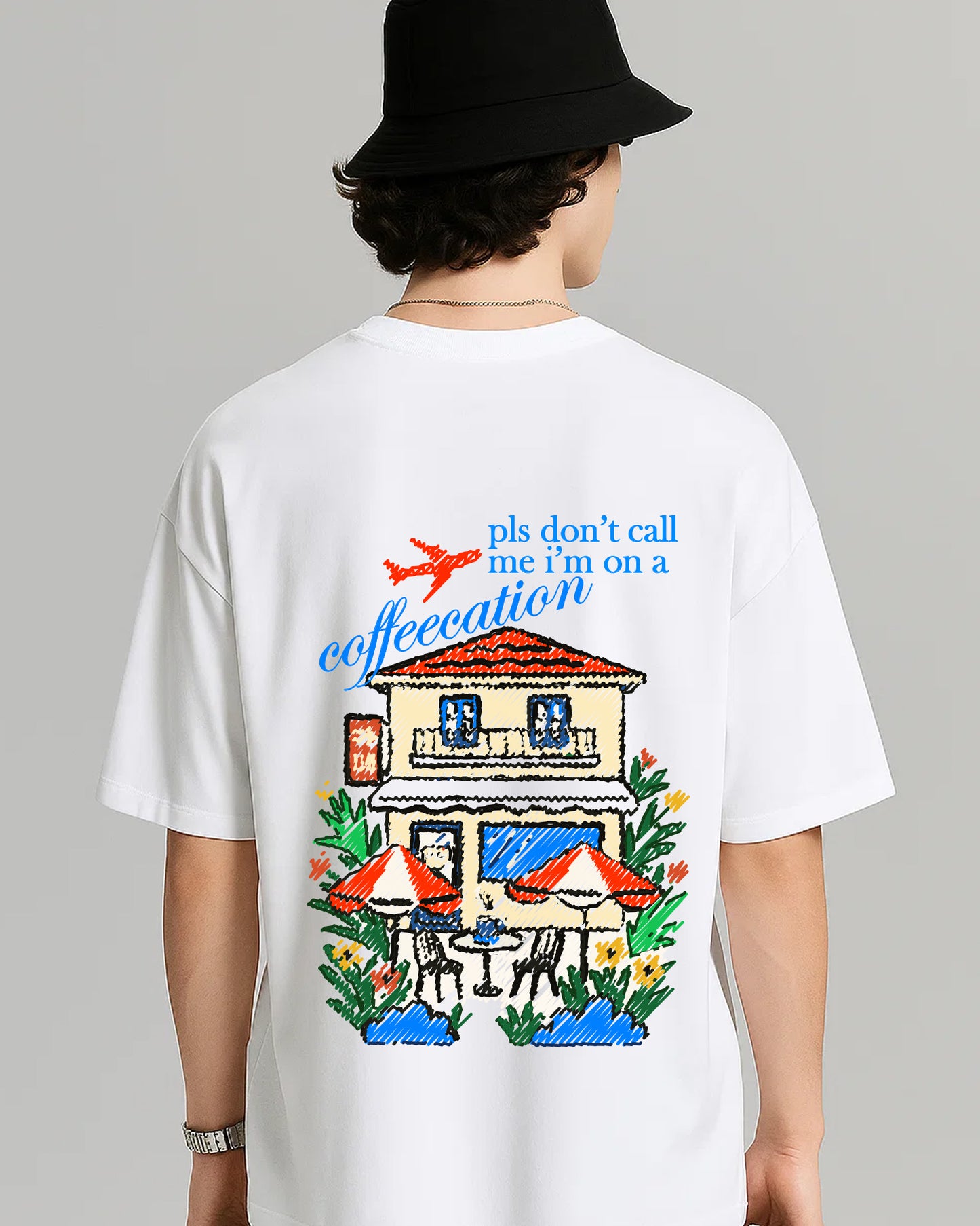 Coffee-cation Oversized Tee