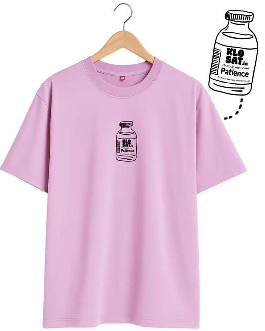 Bottle of Patience Oversized Tee