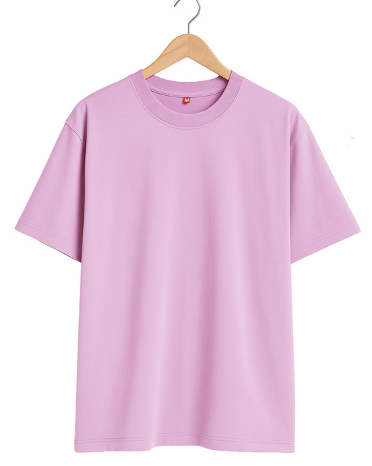 Solid Lavender Oversized Tee