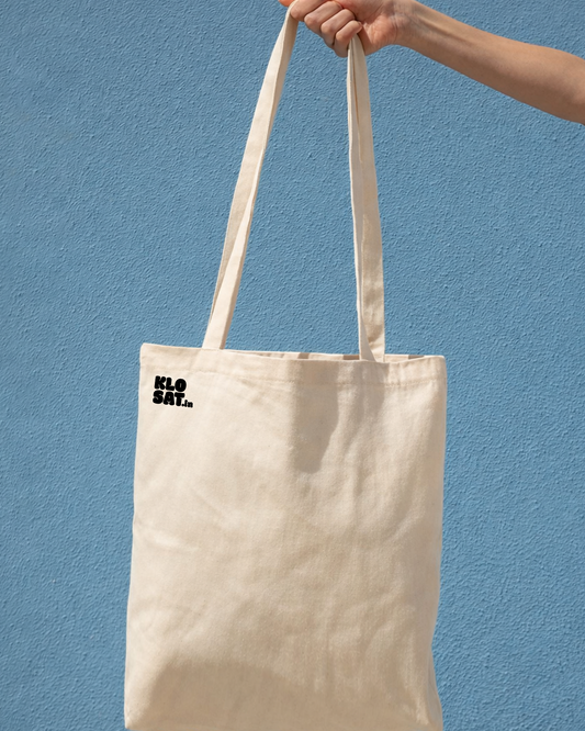 KLOSAT “Shadow Play” Canvas Tote Bag