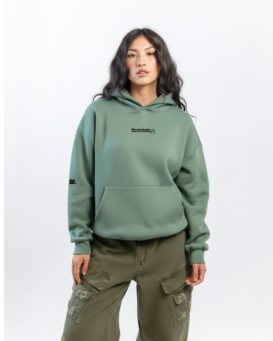 Not a Workaholic Heavy Fleece Oversized Hoodie