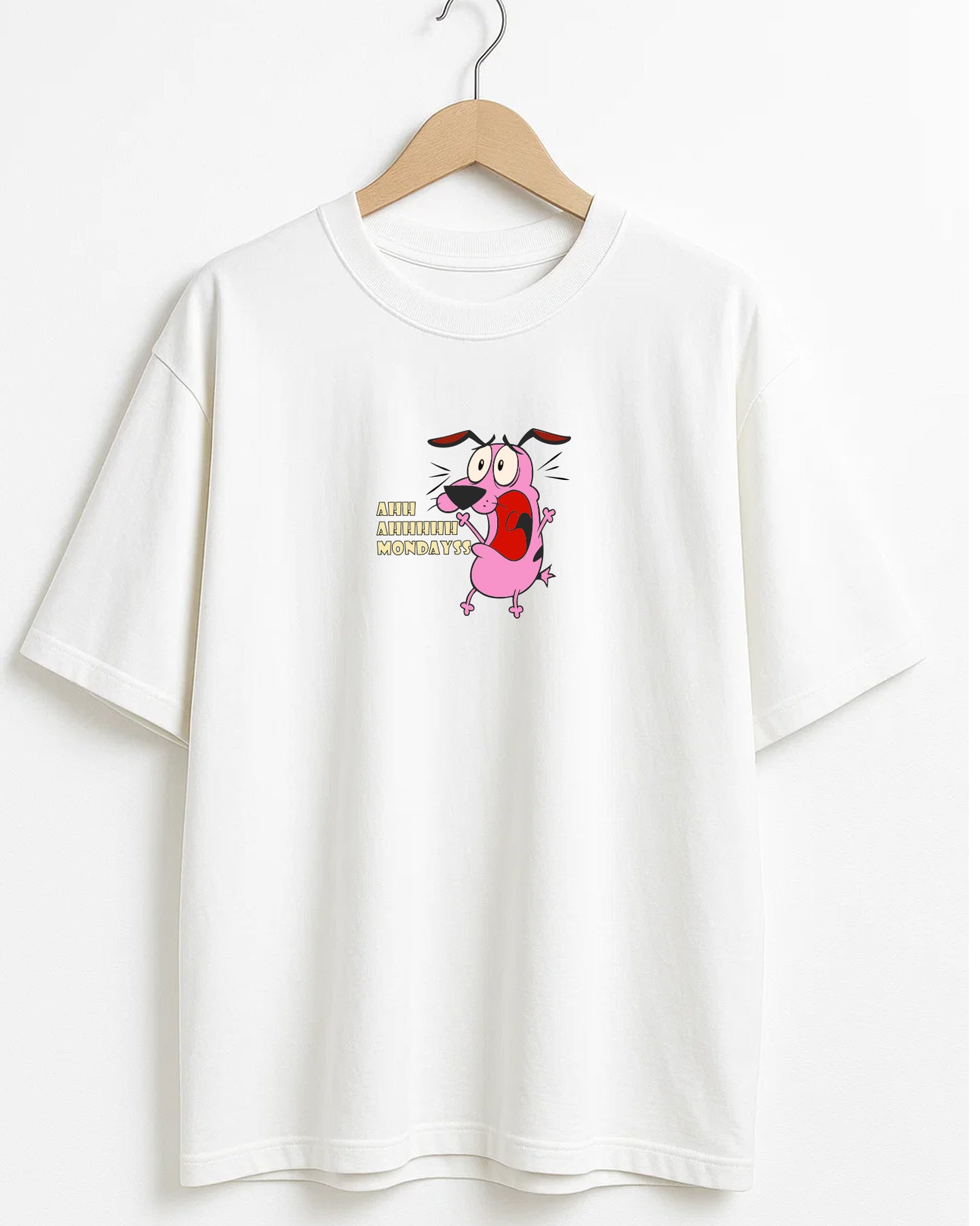 Courage the Cowardly Dog Oversized Tee