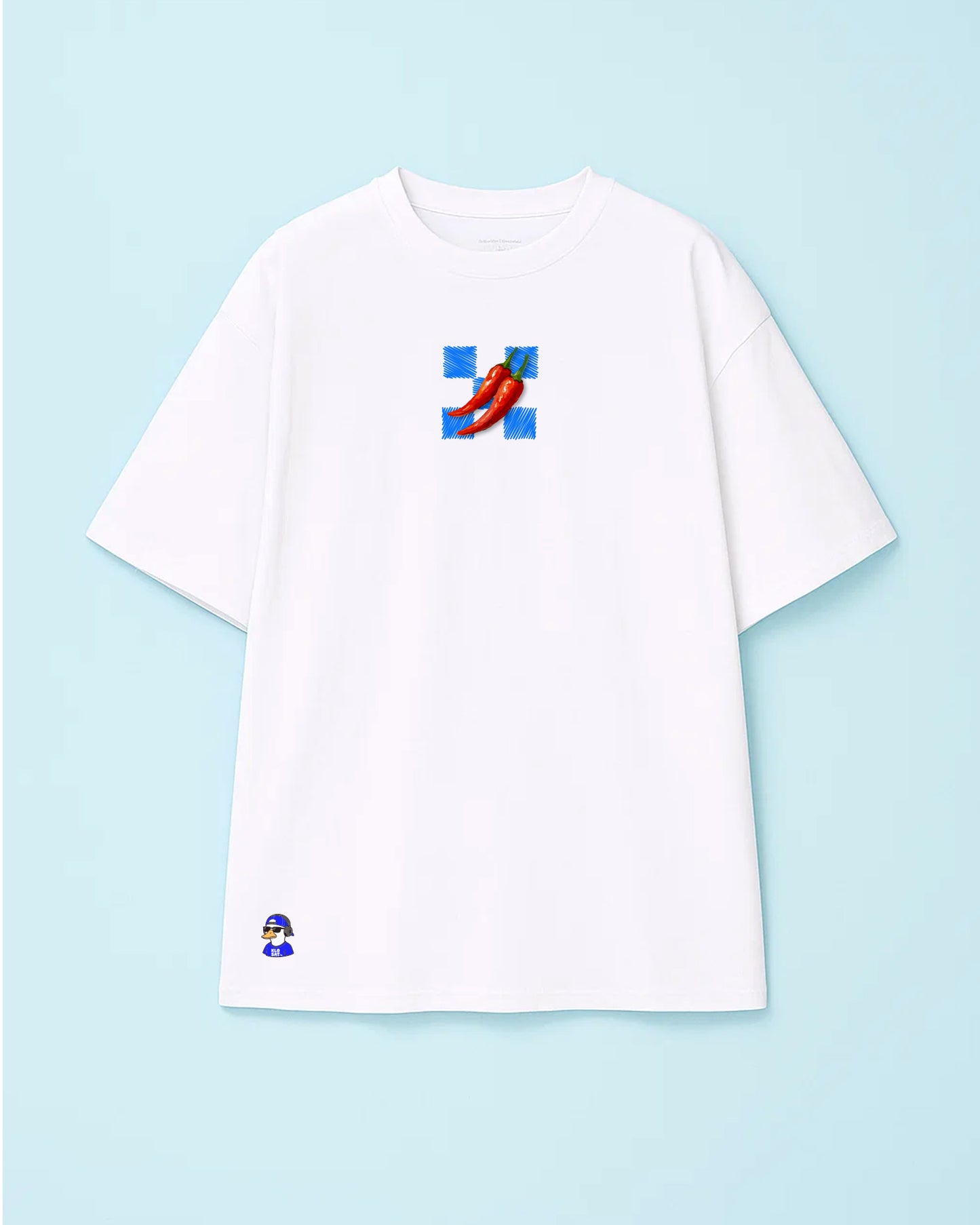 Mirchi and chaos Oversized Tee