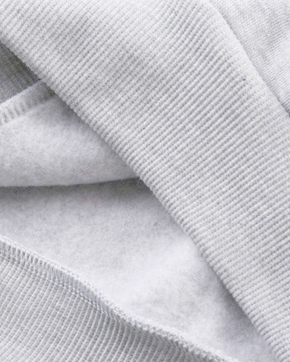 IceGrey Heavy Fleece Oversized Hoodie