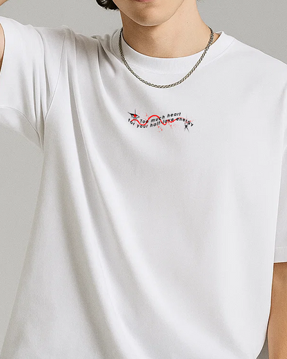 Too much heart Oversized T-shirt