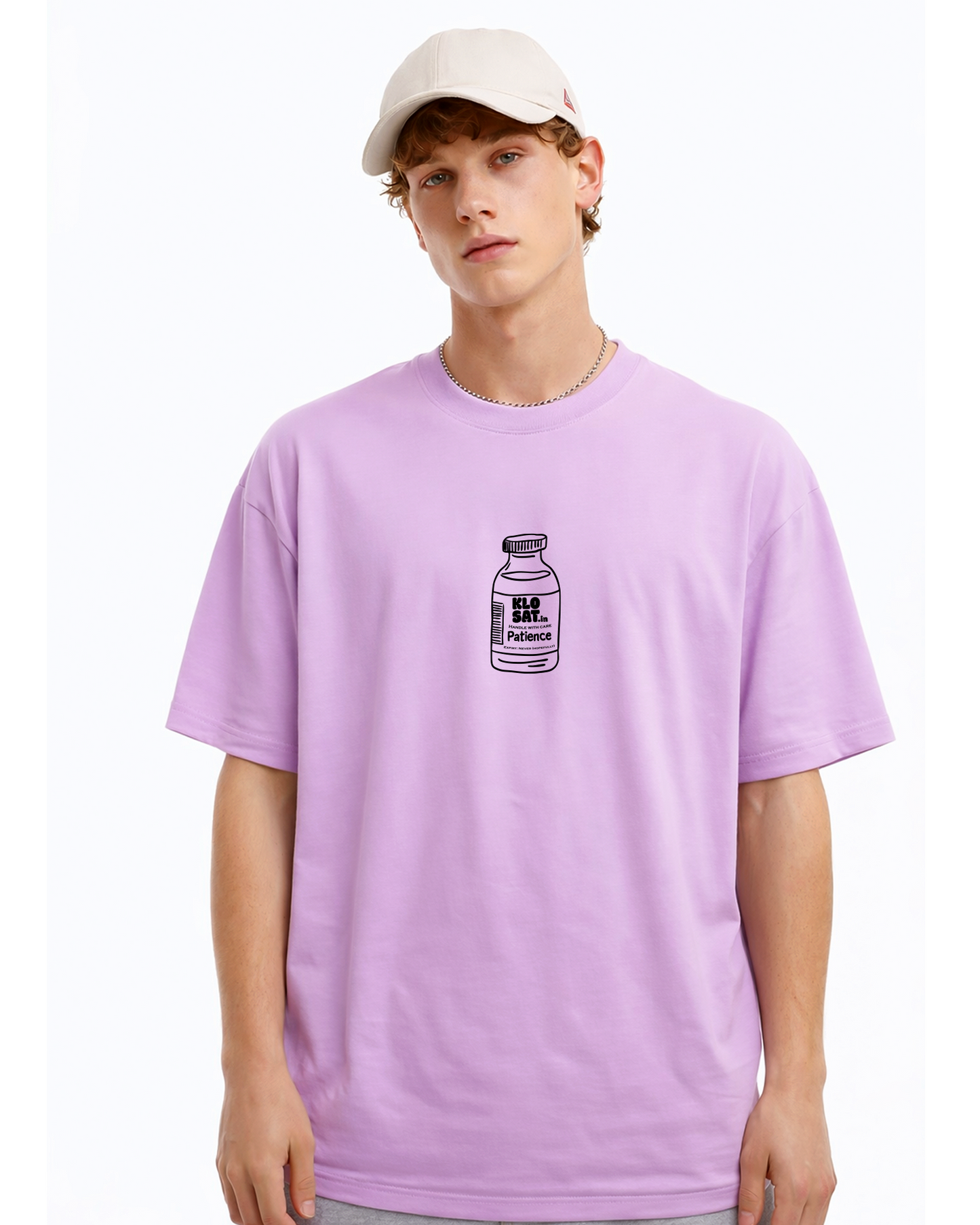 Bottle of Patience Oversized Tee