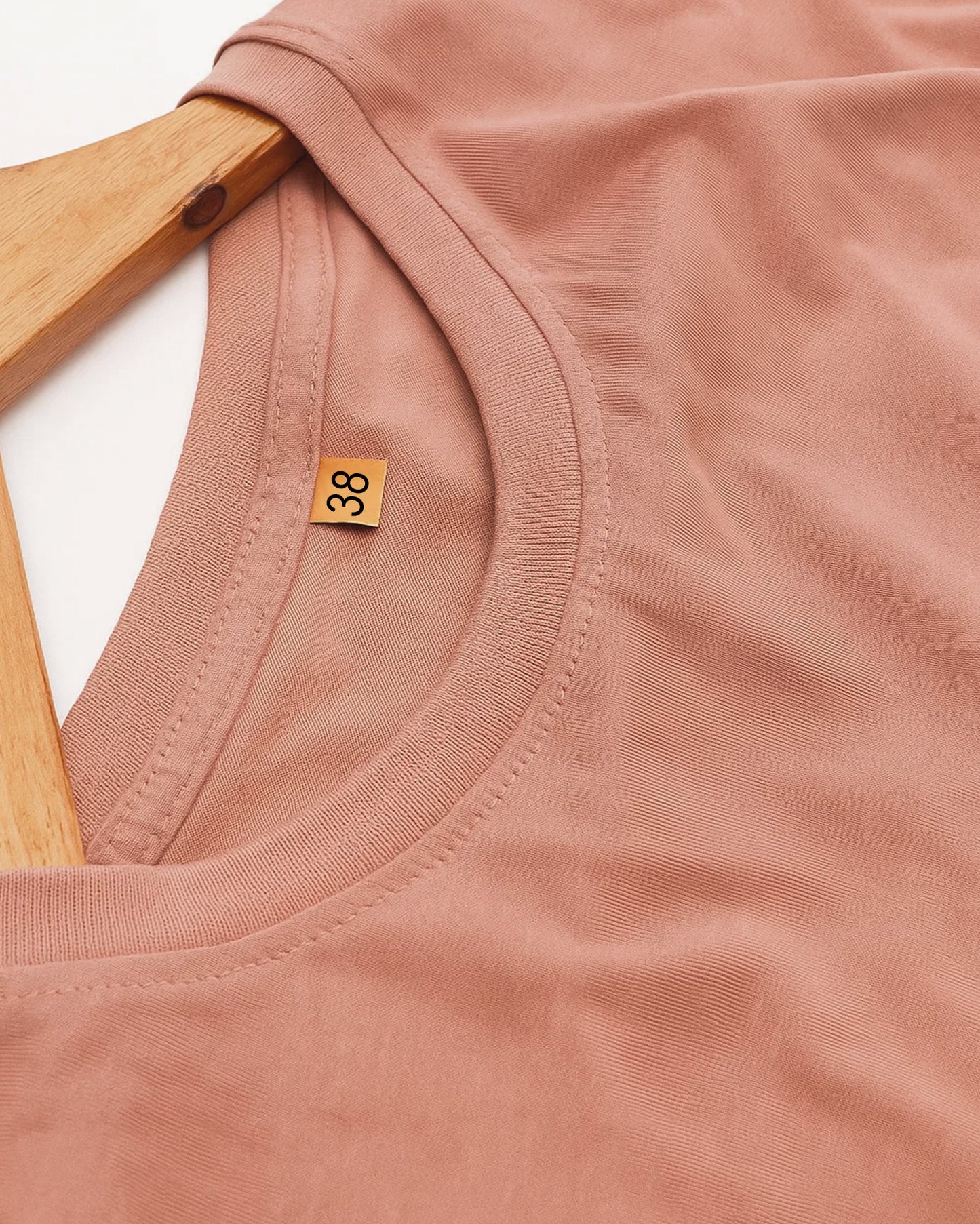 Dusky Pink T-Shirt-Regular fit