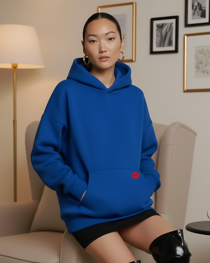 Pizza Love Heavy Fleece Oversized Hoodie