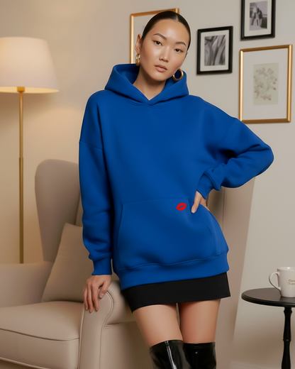 Pizza Love Heavy Fleece Oversized Hoodie