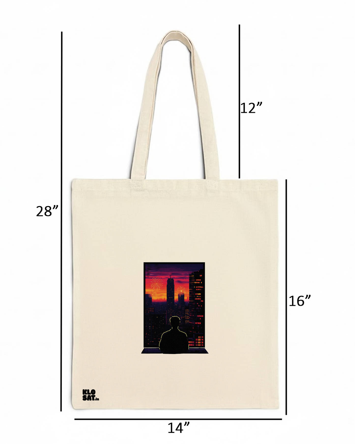KLOSAT “After Hours” City Canvas Tote