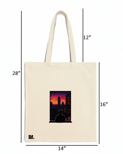 KLOSAT “After Hours” City Canvas Tote