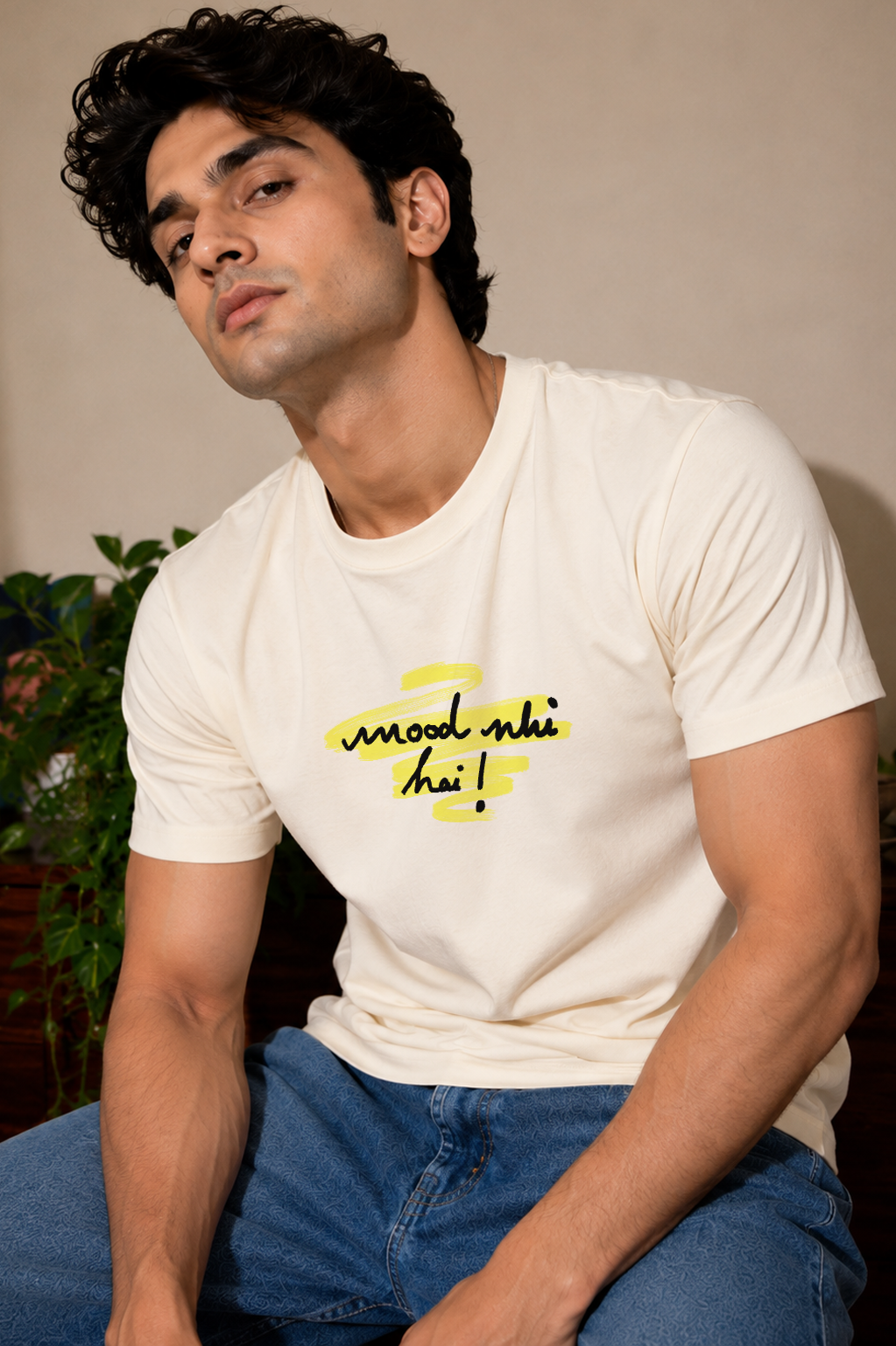Mood Nahi Hai Regular T-Shirt