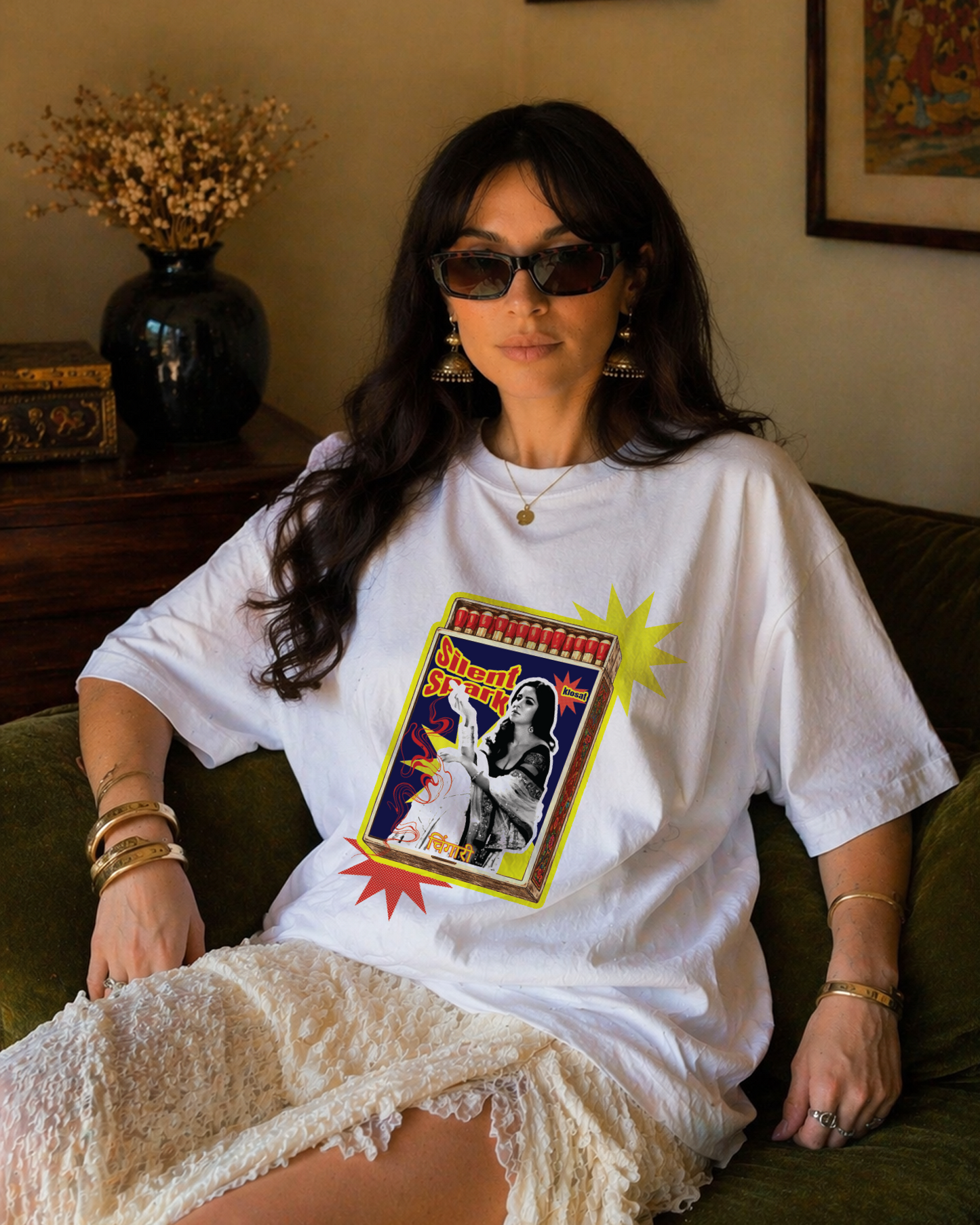 Silent Spark Oversized T-Shirt