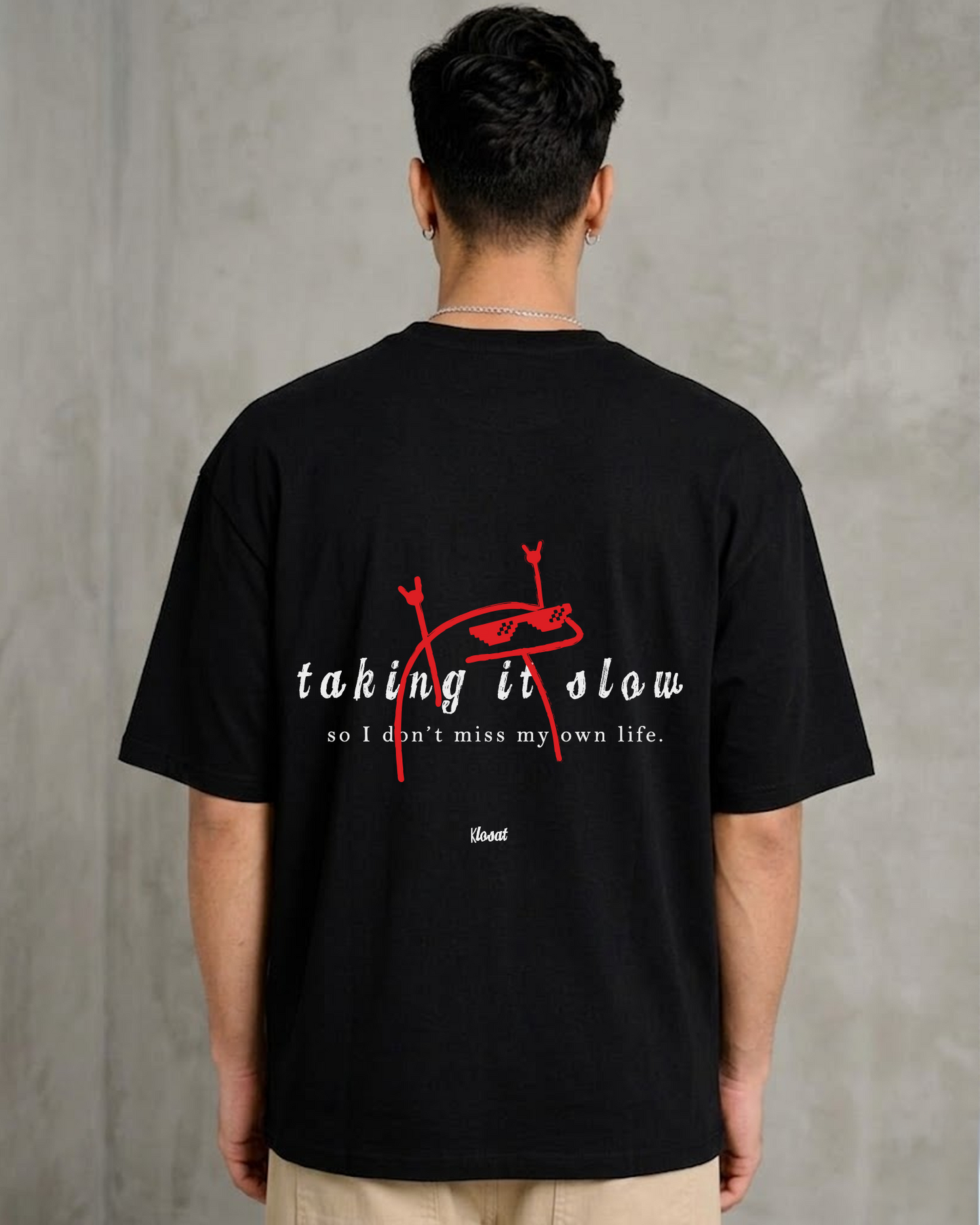 Slow Living Oversized T-Shirt