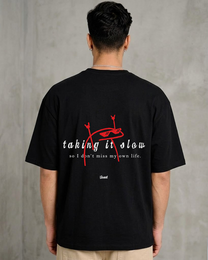 Slow Living Oversized T-Shirt