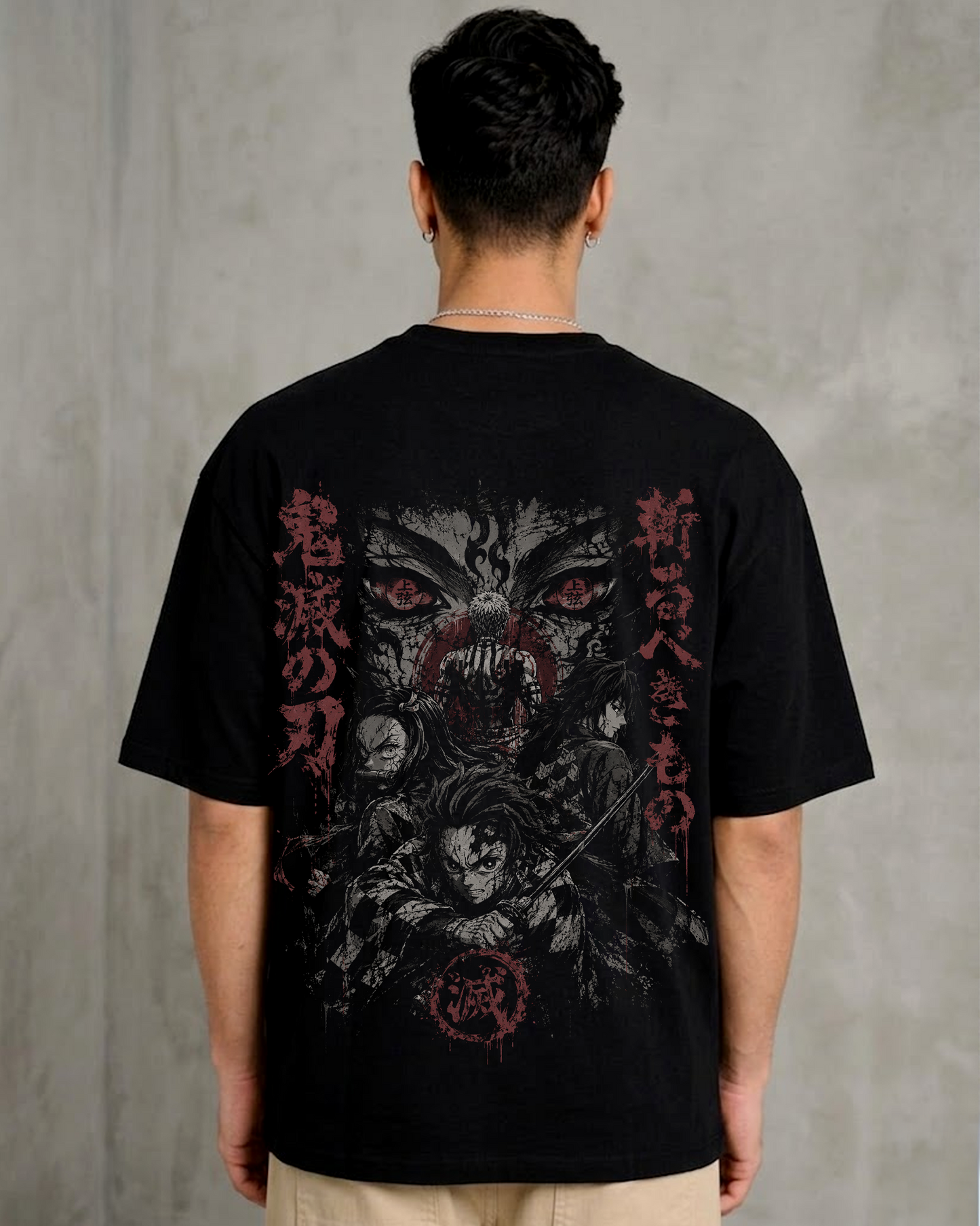 Demon Slayer Anime Oversized T Shirt