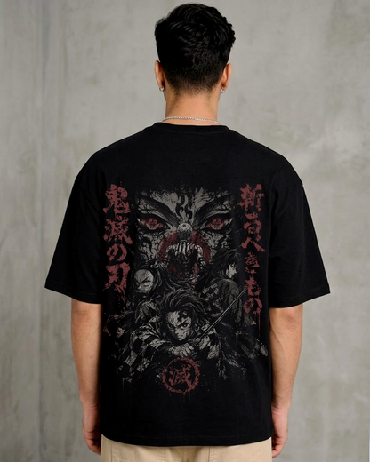 Demon Slayer Anime Oversized T Shirt