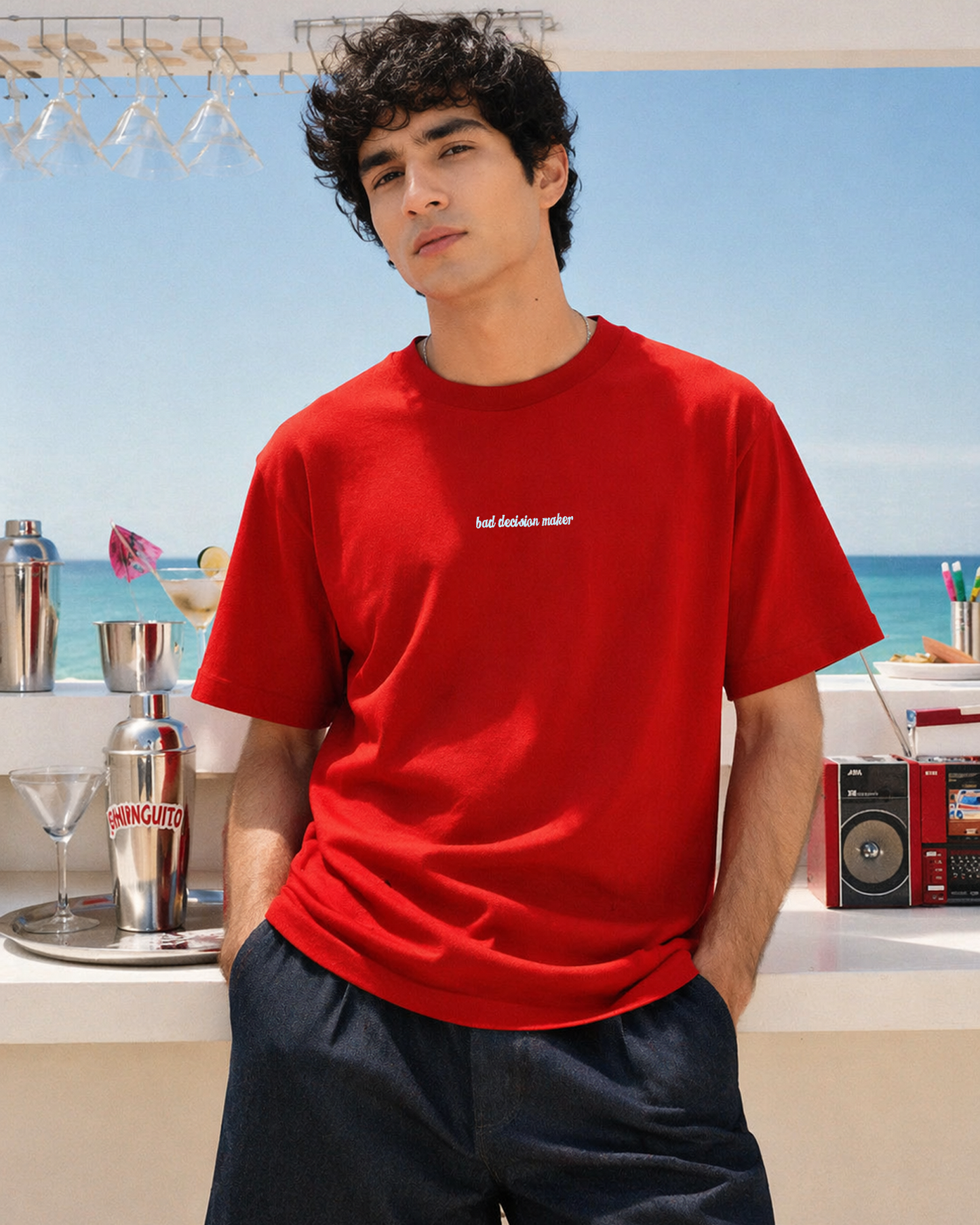 Bad Choices Club Oversized T Shirt