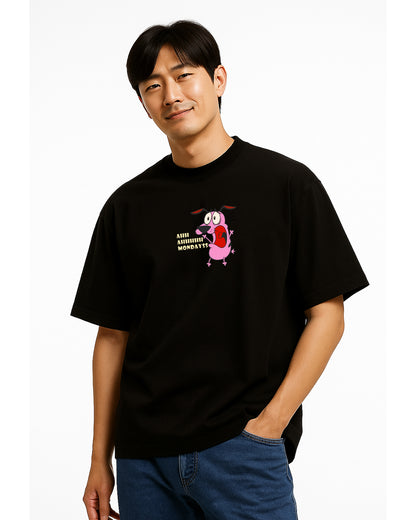 Courage the Cowardly Dog Oversized Tee