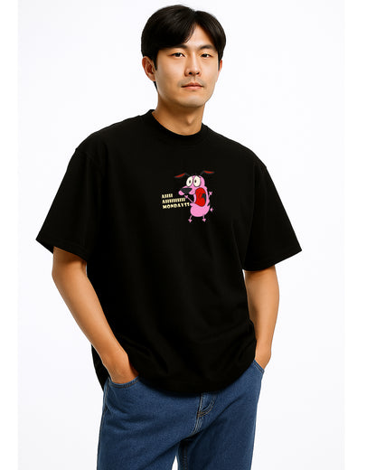 Courage the Cowardly Dog Oversized Tee