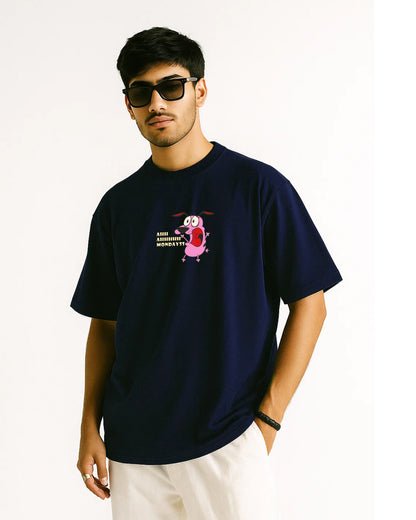 Courage the Cowardly Dog Oversized Tee
