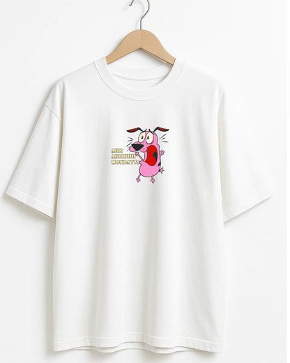 Courage the Cowardly Dog Oversized Tee
