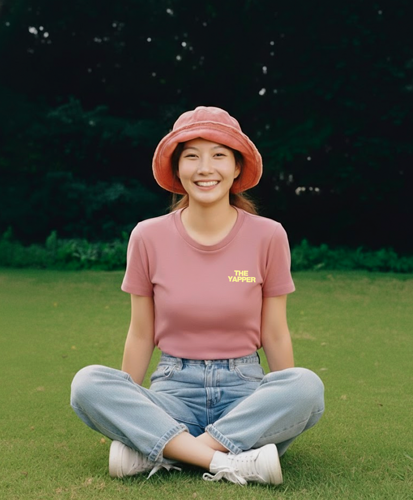 The Yapper Dusty Pink Regular T-Shirt