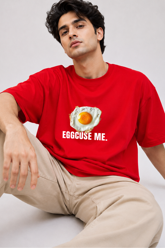 Eggcuse Me Oversized T-Shirt