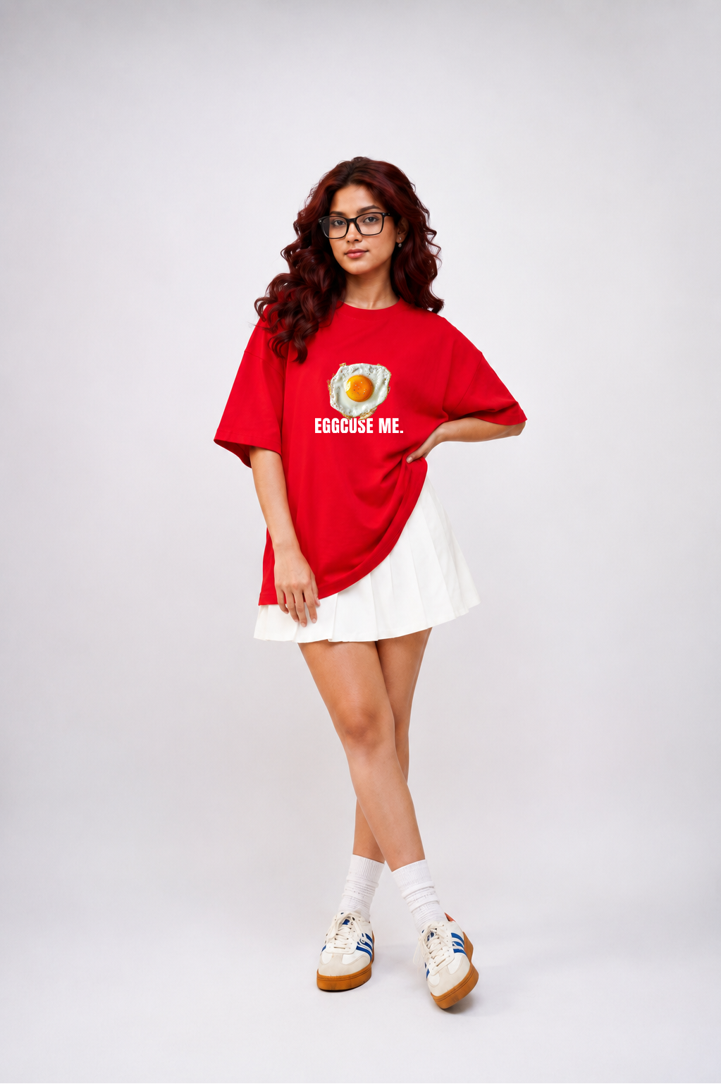 Eggcuse Me Oversized T-Shirt