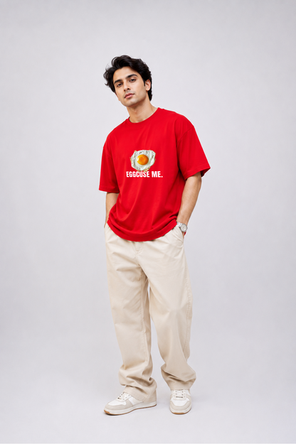 Eggcuse Me Oversized T-Shirt