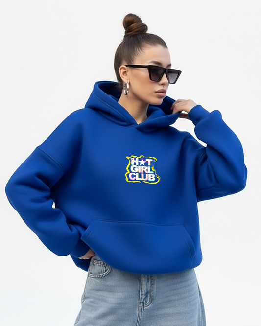 Hot Girl Club Heavy Fleece Oversized Hoodie