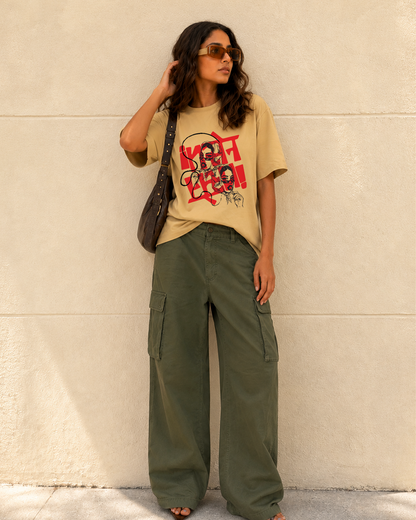 INSANE Duality Oversized T Shirt White