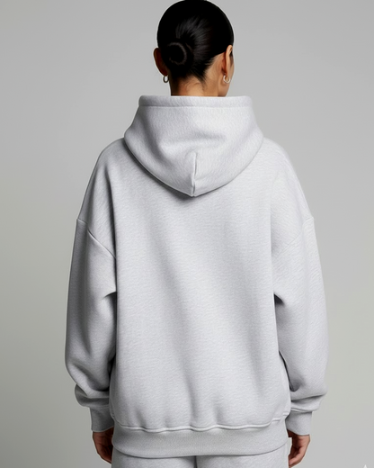 Lip print Heavy Fleece Oversized Hoodie