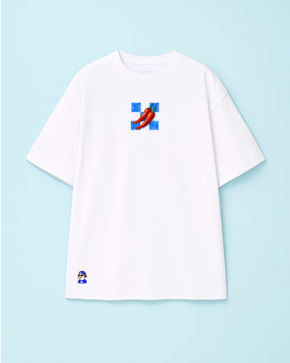 Mirchi and chaos Oversized Tee