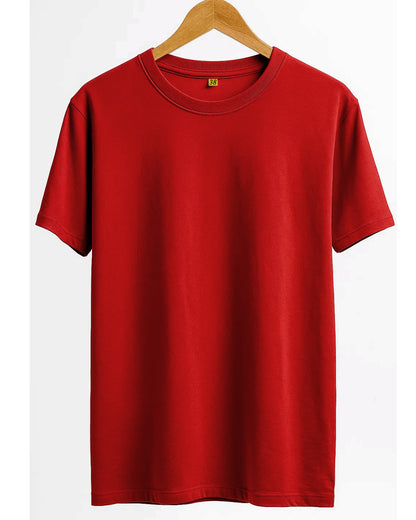 Classic red Crew Neck T-shirt - Regular fit