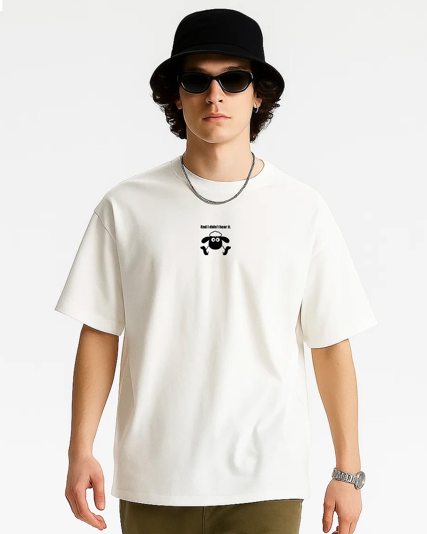 All Ears Off Oversized Tee - Shaun the sheep edition