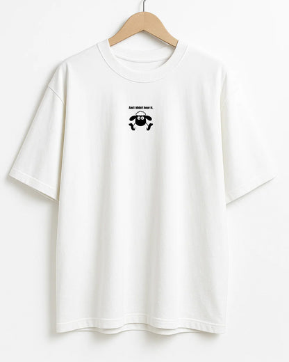 All Ears Off Oversized Tee - Shaun the sheep edition