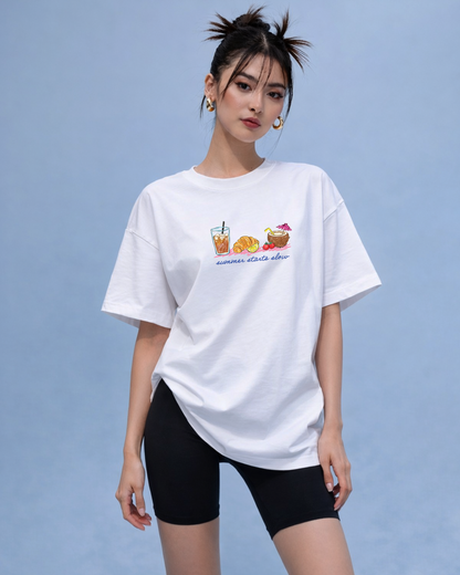 Summer Slow Oversized Tee.