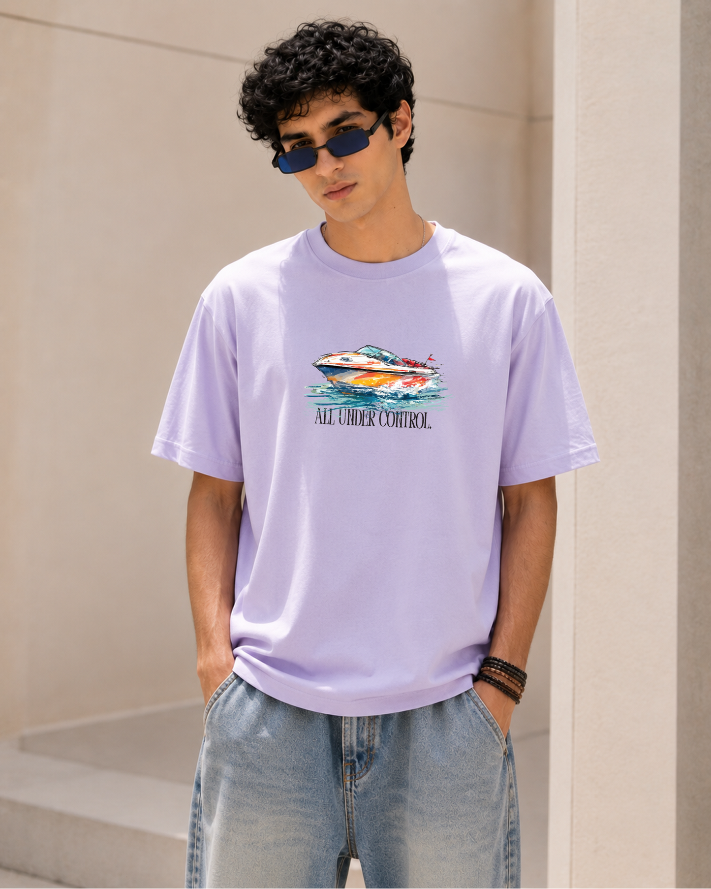 All Under Control Oversized T-Shirt